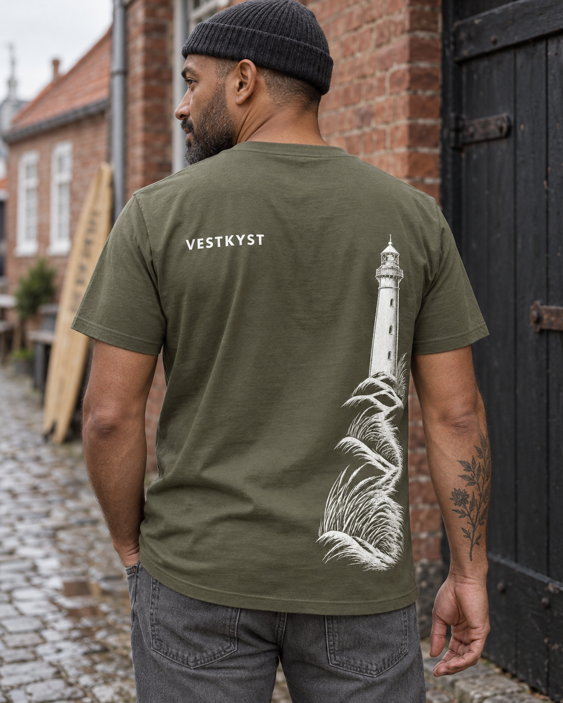 VESTKYST Fyrtårn T-shirt