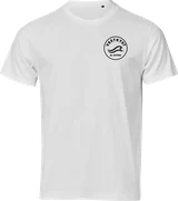 VESTKYST Bølgelogo T-shirt – Hvid – forside