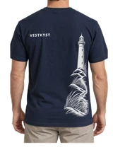 VESTKYST Fyrtårn T-shirt