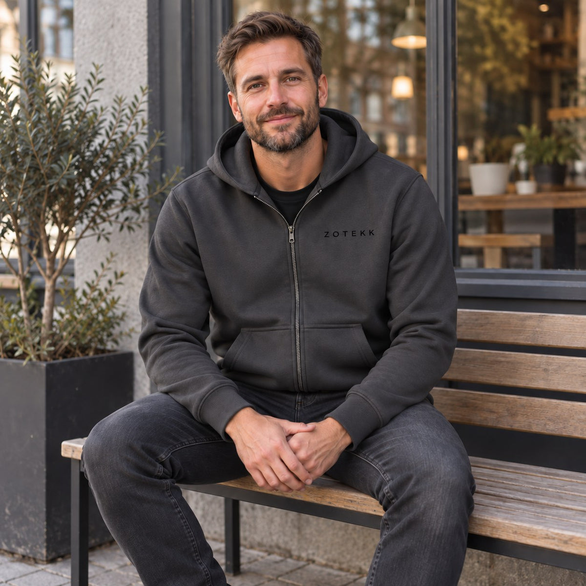 Still Going Zip Hoodie