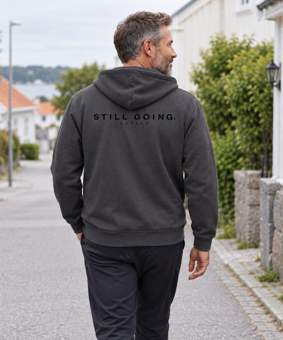 Still Going Zip Hoodie