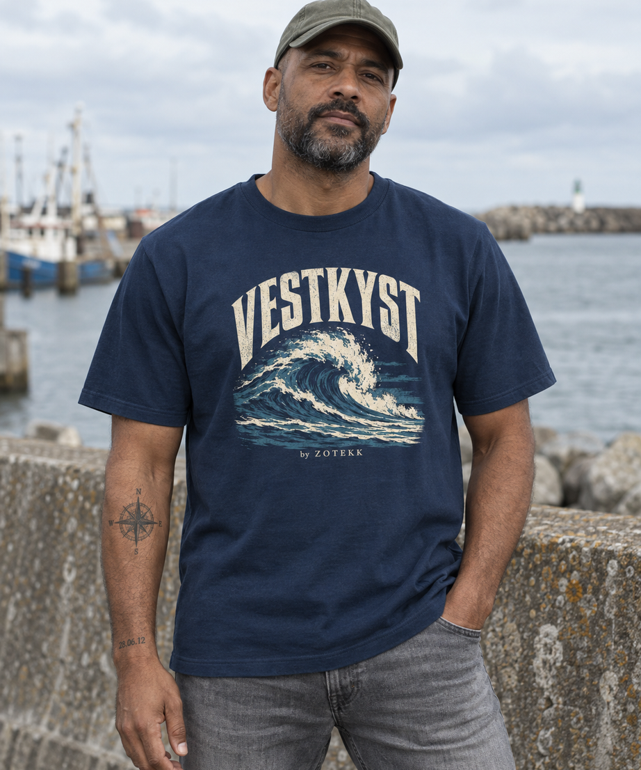 VESTKYST Raw T-shirt