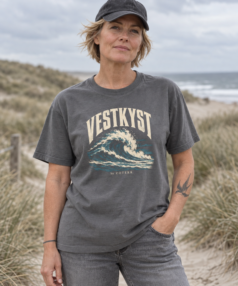 VESTKYST Raw T-shirt