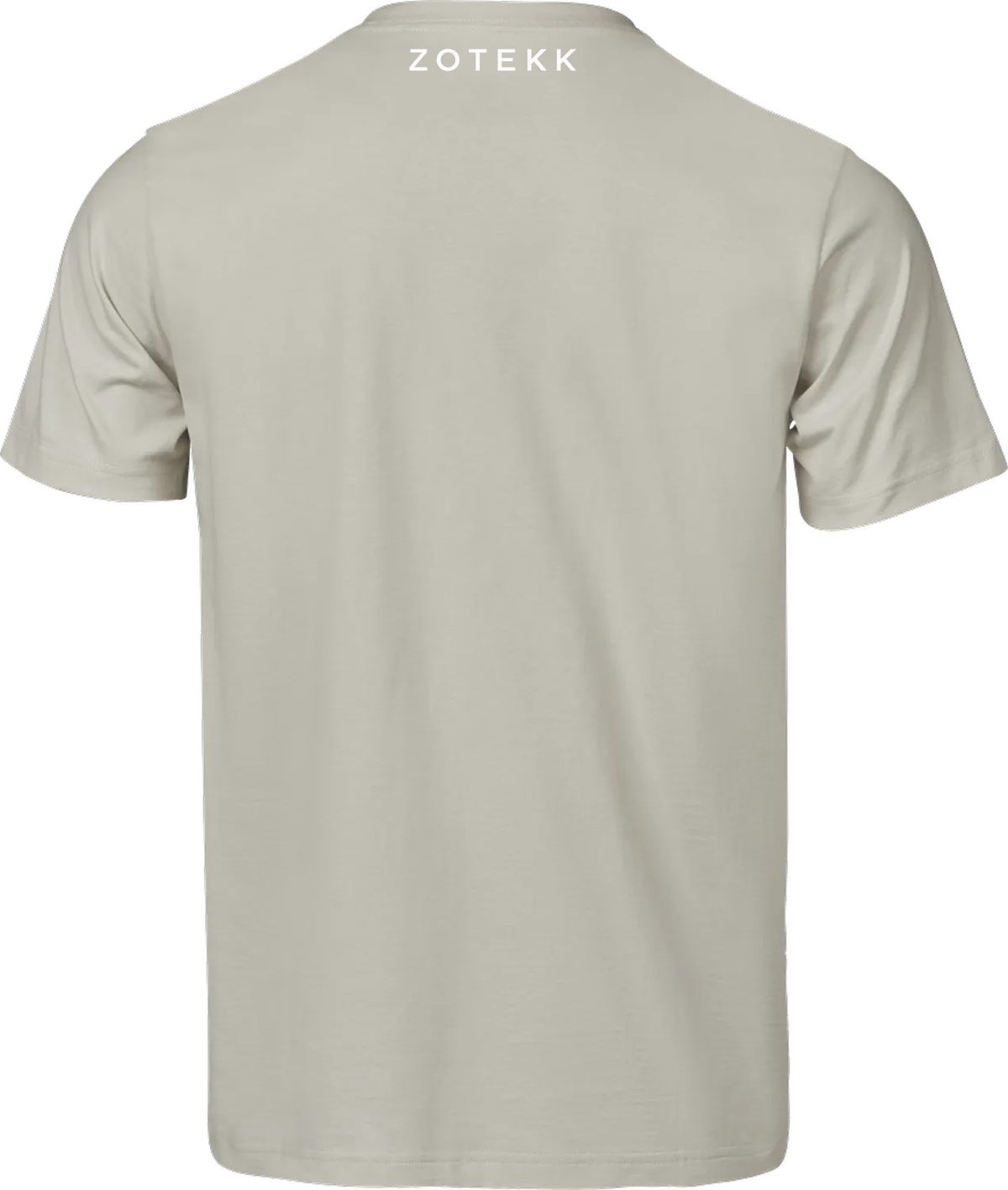 NONQUITTERS Essential T-shirt – Cement – bagside