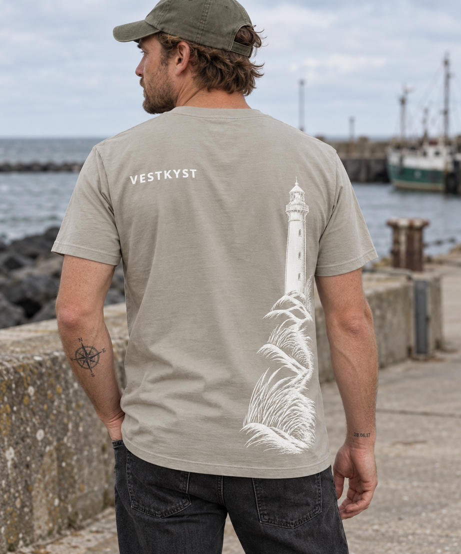VESTKYST Fyrtårn T-shirt