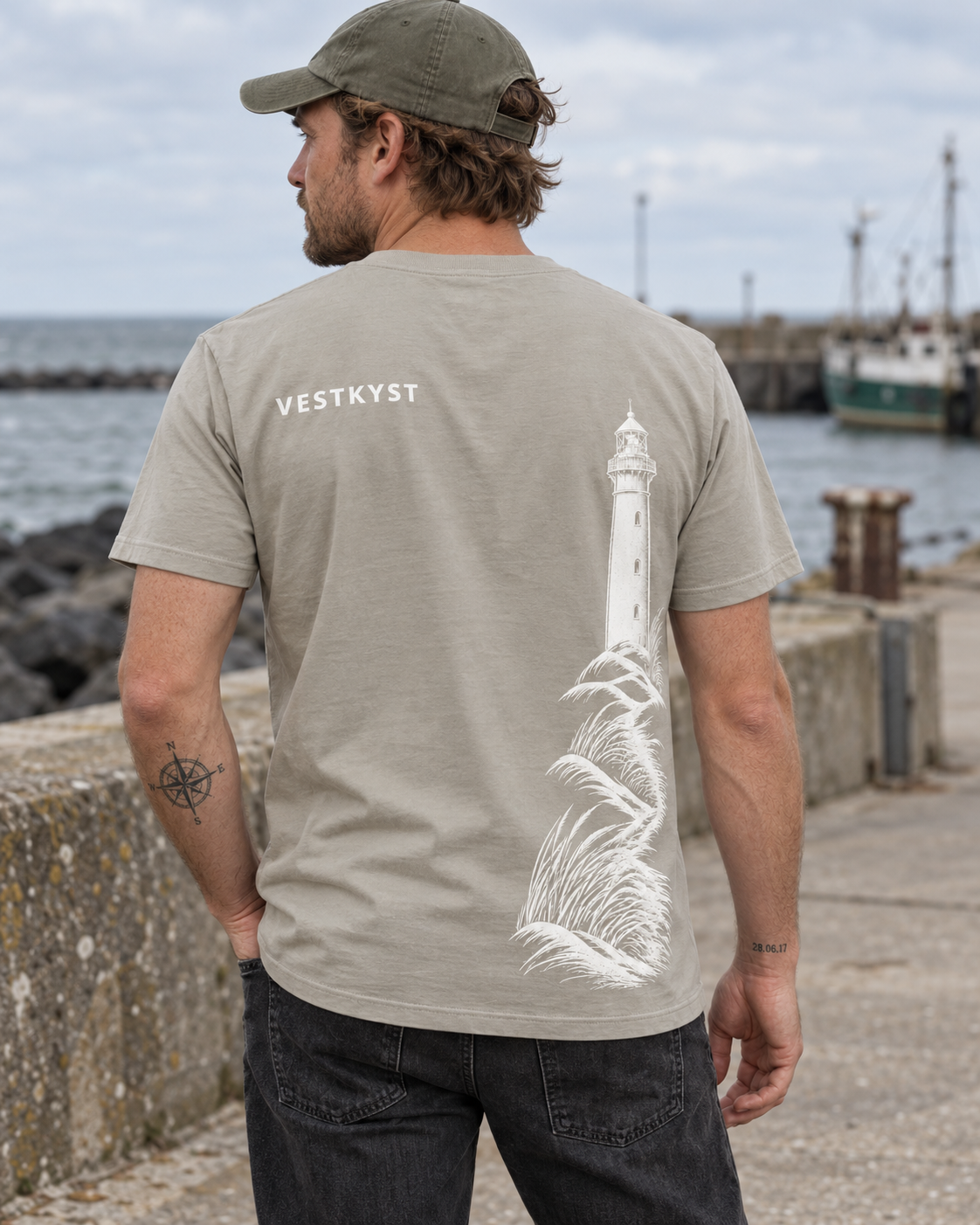 VESTKYST Fyrtårn T-shirt