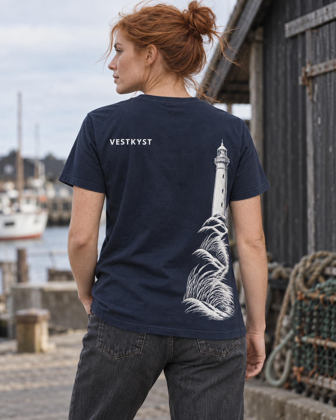 VESTKYST Fyrtårn T-shirt