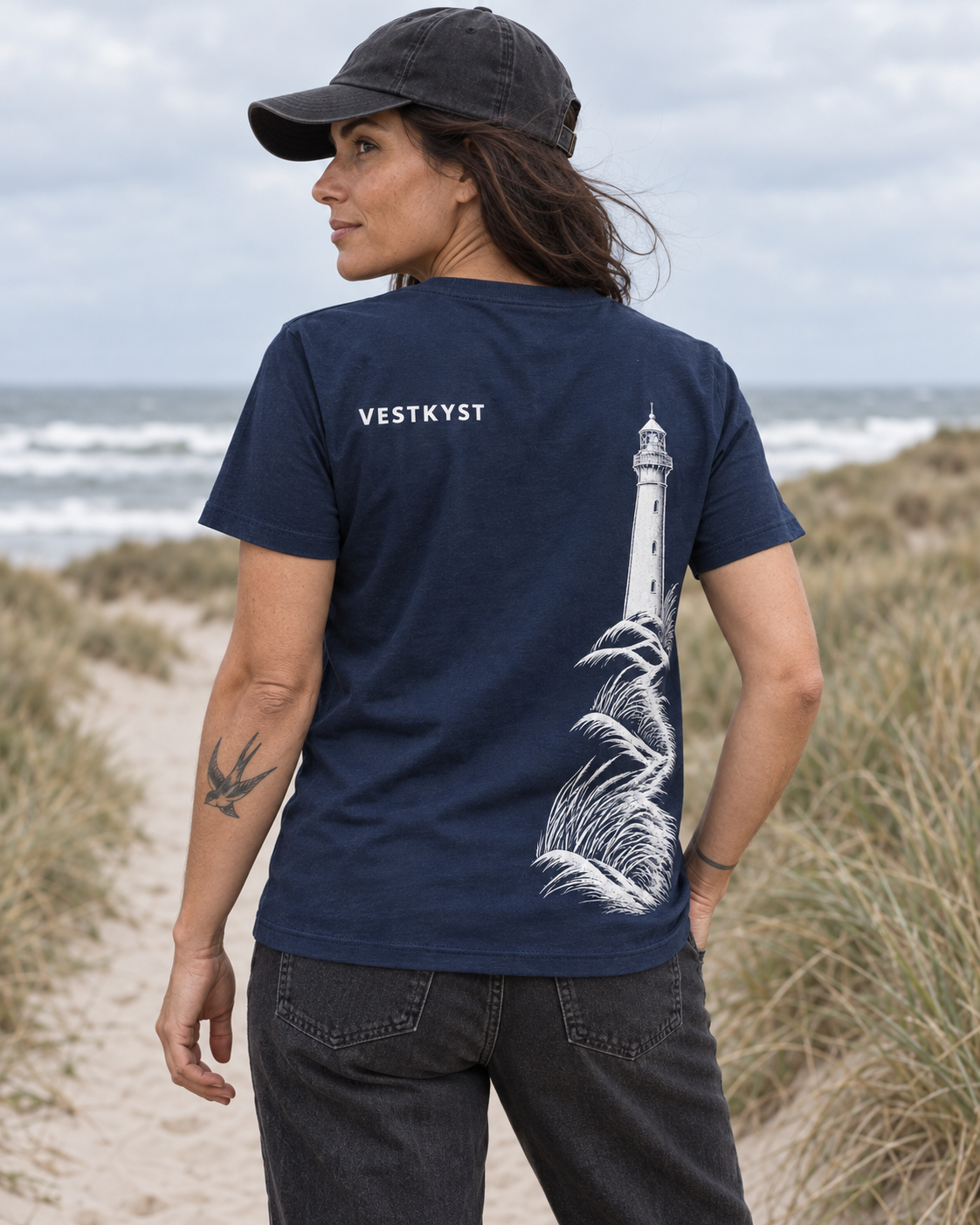 VESTKYST Fyrtårn T-shirt