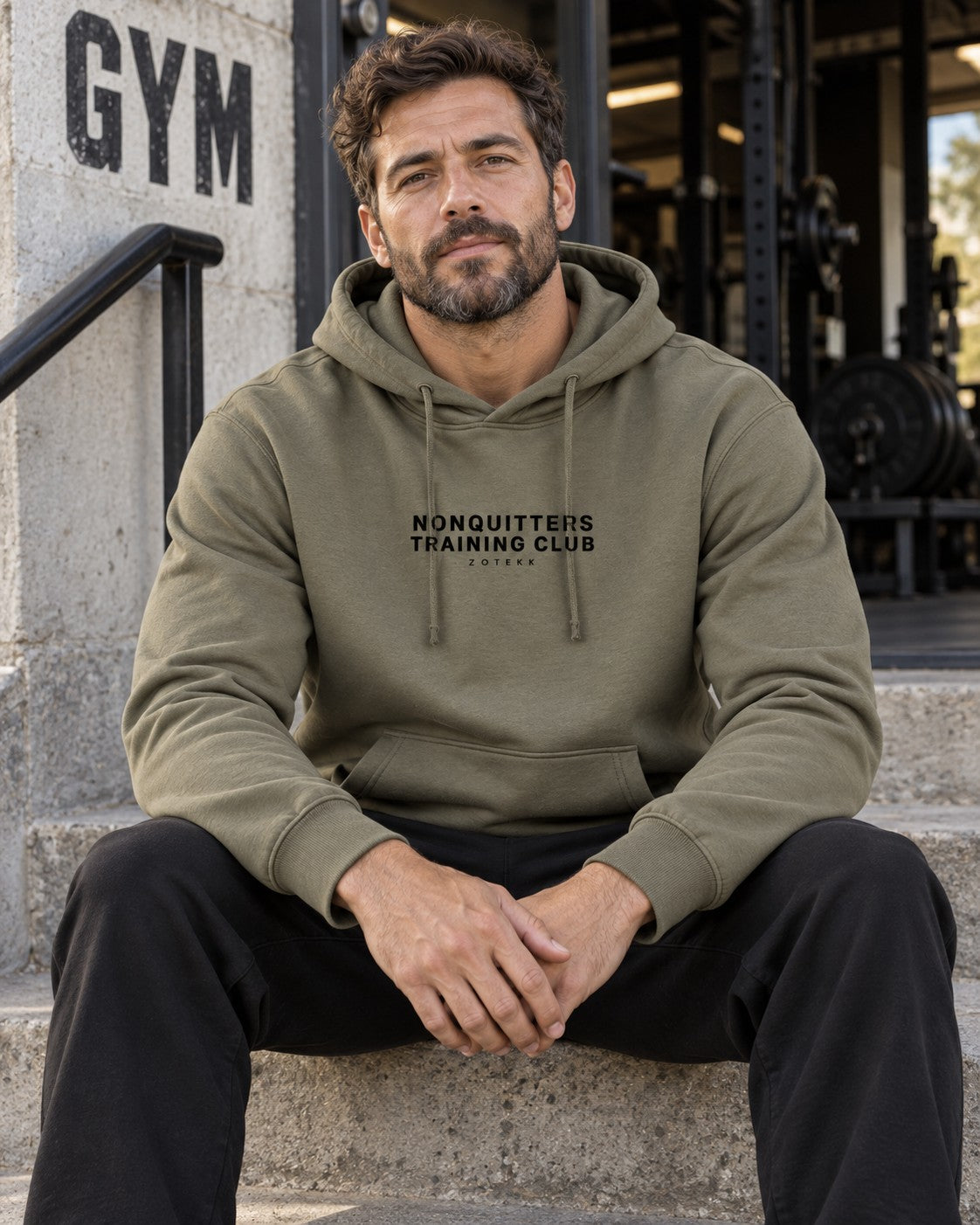 Moss Lifting Club Hoodie