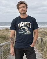 VESTKYST Raw T-shirt