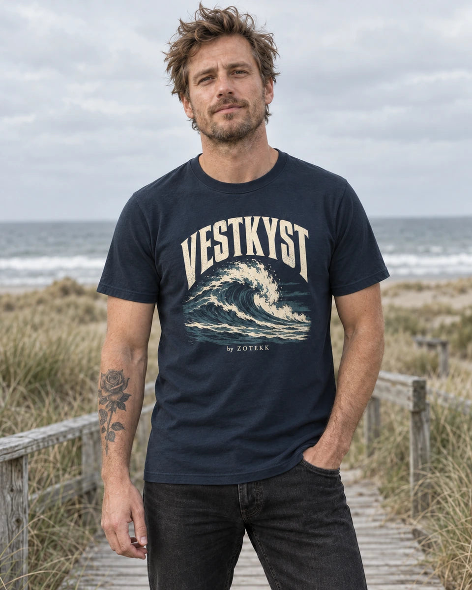 VESTKYST Raw T-shirt