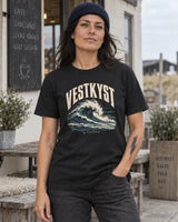 VESTKYST Raw T-shirt