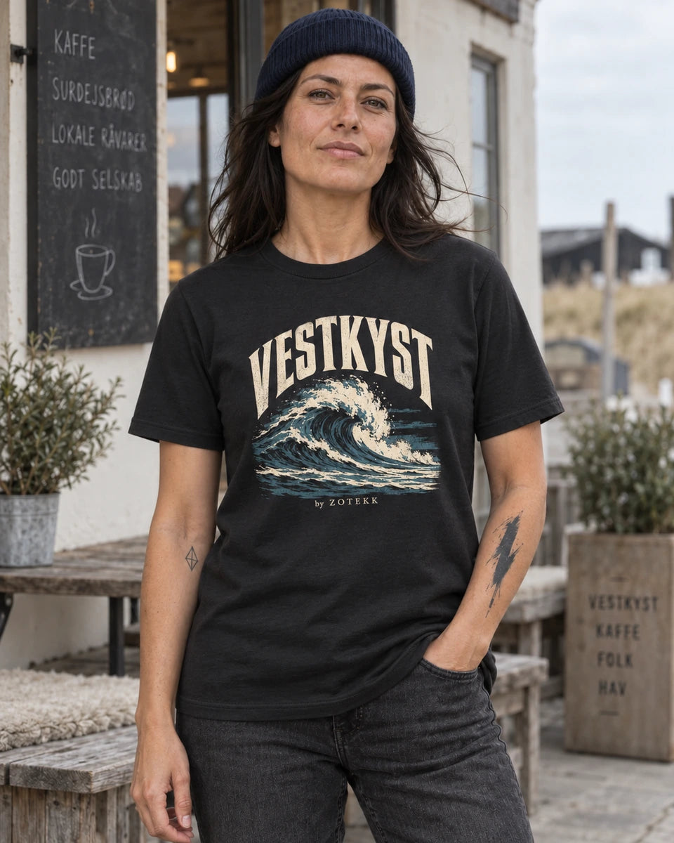 VESTKYST Raw T-shirt